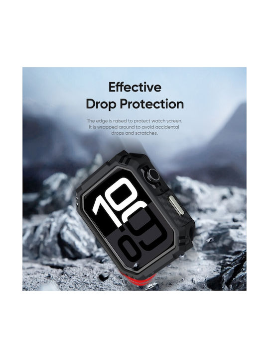 Apple Watch Series 7 8 9 45mm Dux Ducis Damo Series Case Black