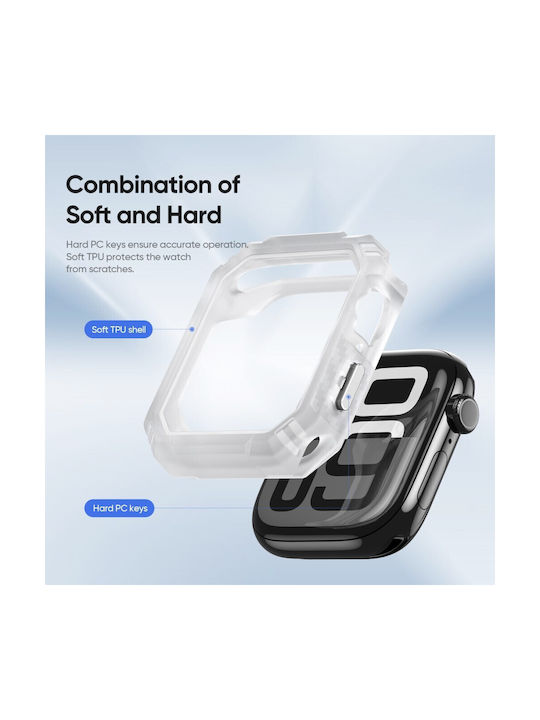 Apple Watch Series 10/46mm Dux Ducis Damo Series Θήκη Transparent
