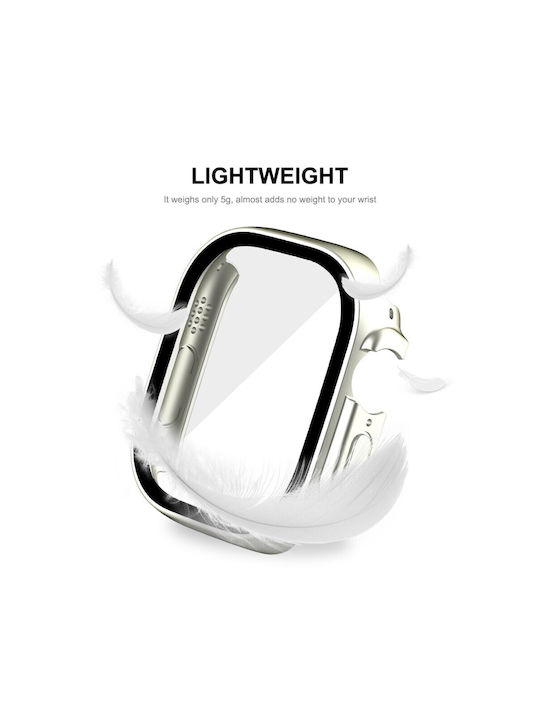 Apple Watch Ultra 1/ultra 2 49mm Enkay Αδιάβροχη Θήκη Προστασία Οθόνης Silver