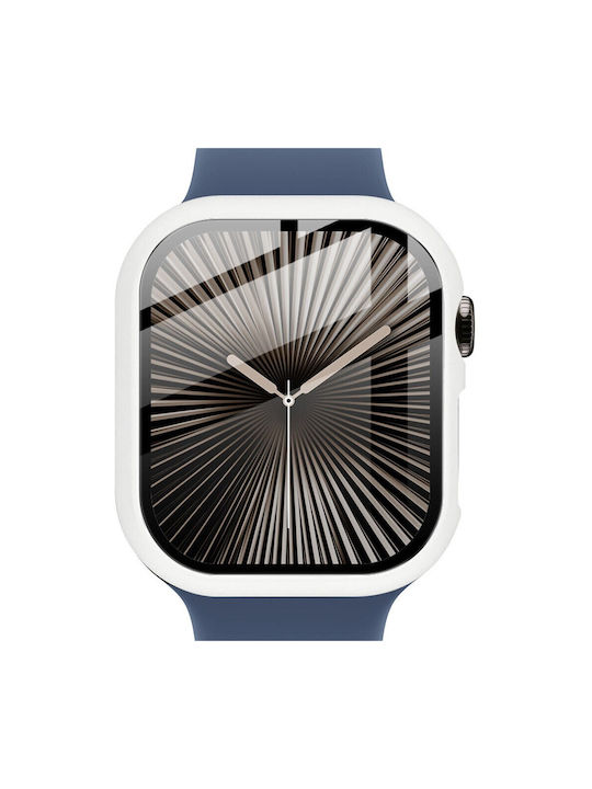 Apple Watch Series 10/46mm Imak Case Screen Protection White