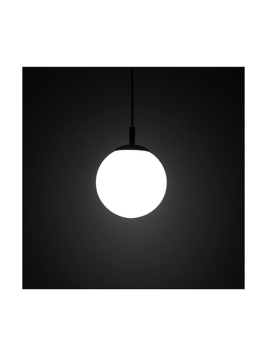 TK Lighting Κρεμαστό Φωτιστικό Διάφανο με Ντουί E27