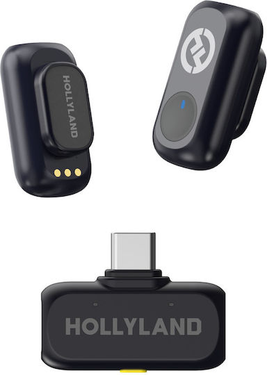 Hollyland LARK MAX 2 Combo Seturi Wireless Microfon Flyout