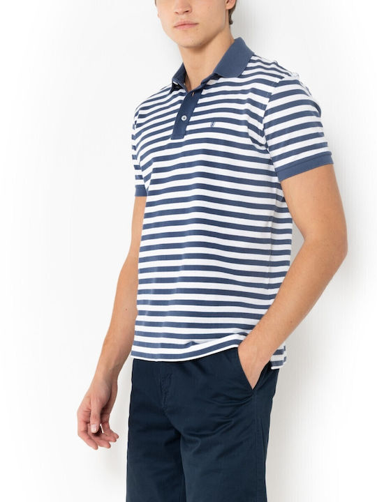 Acorn Polo Μπλούζα Κοντομάνικη Indigo Blue, Μπλε