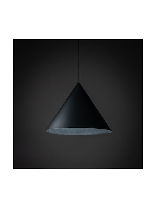 TK Lighting Висящо Осветително Тяло Черен с Цокъл E27 50x50x170см.