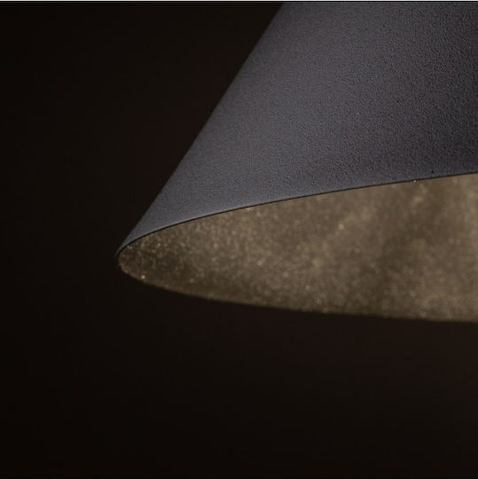 TK Lighting Pendant Light Black with Socket E27 50x50x170cm