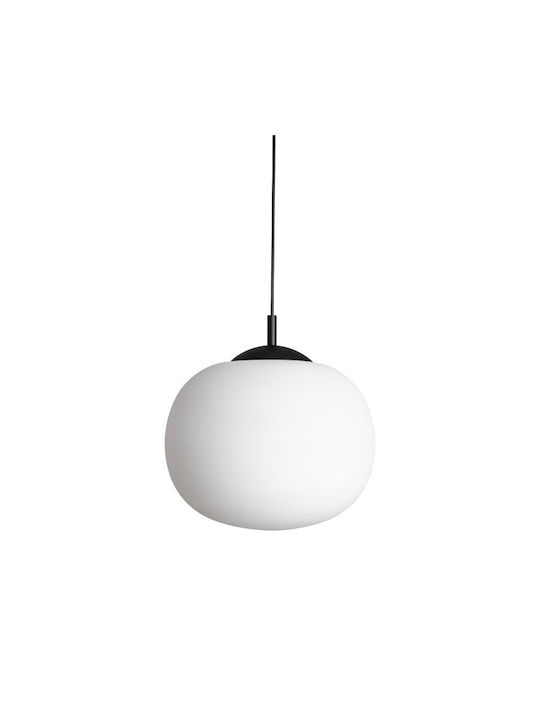 TK Lighting Κρεμαστό Φωτιστικό Λευκό με Ντουί E27 35x35εκ.