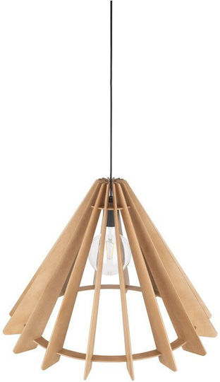 TK Lighting Pendant Light Beige with Socket E27 64x180cm