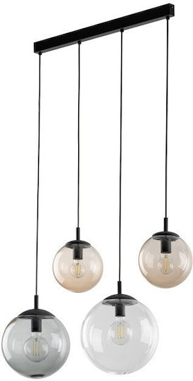 TK Lighting Lustră Multicolor Calea ferată 87cm.