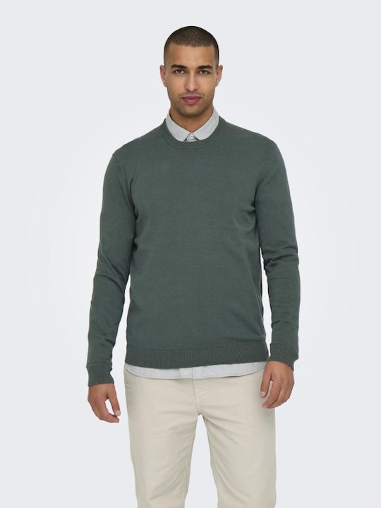 Long Sleeve Sweater Balsam Green