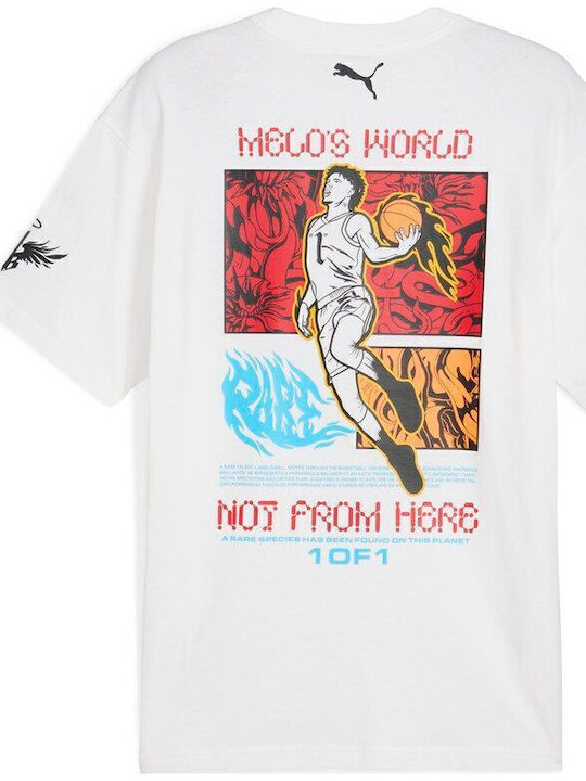 Αθλητικό T-shirt Λευκό