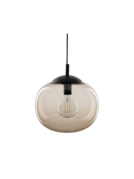TK Lighting Κρεμαστό Φωτιστικό Γκρι με Ντουί E27