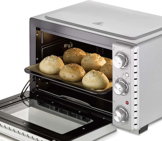 Caso Electric Countertop Oven 26lt Without Burners with Air Gray