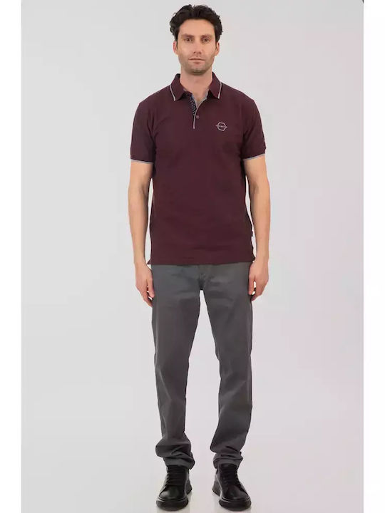 T-shirt Μπορντό