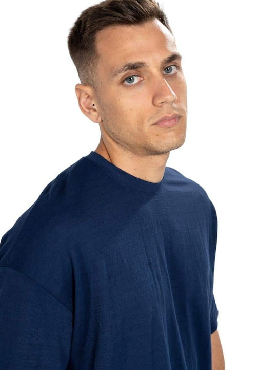 T-shirt Navy Μπλε