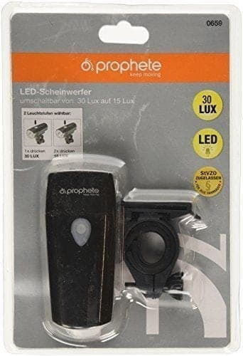 Prophete 659 Презареждащ се Преден светлина за велосипед