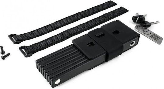 CUBE Acid Rigid 120 Pure Bicycle Folding Lock with Key Black