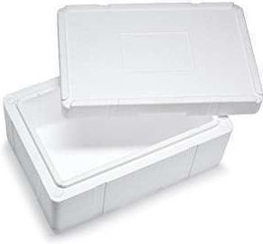 Foam Box Refrigerator Ice Cream Holder 18x13.5x8