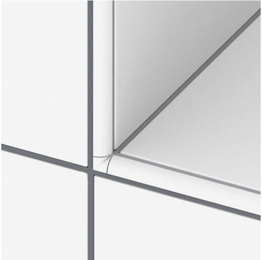 Plastic Corners For External Tile Joint Covers Set 4 Pcs 7.5mm White 575540.0000 Plastic White