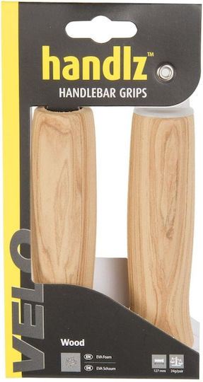Velo 410315 Bicycle Handlebar Grips in Brown Color