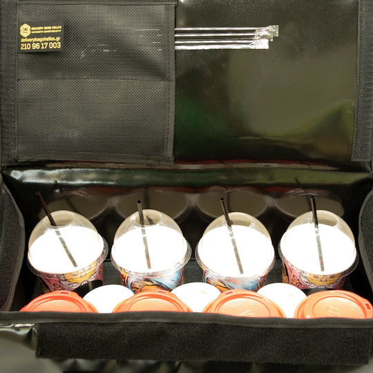 Waterproof Delivery Bag Cafe Eight-Seat No3 Rack 42x22x22 Lca018 Transport Bag Thermal Bag Coffee Beverages 8 Seats