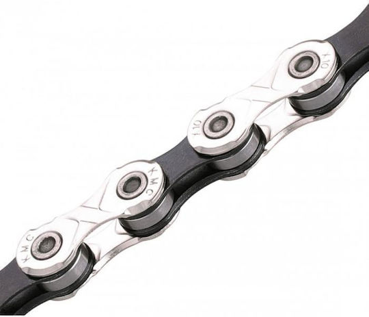 KMC Chain X10 Bicycle Chain 10 Gears 114L Silver