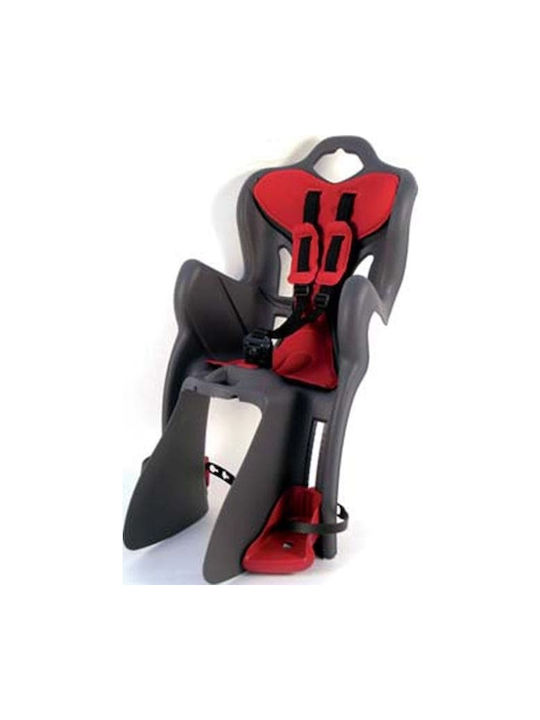Bellelli B-one Clamp Отзад Детско велосипедно седалка Багажник за багаж Велосипед Сив