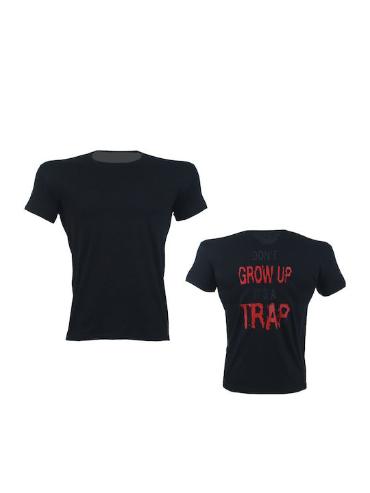 T-shirt Μαύρο