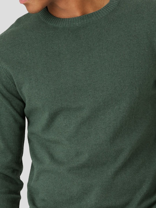 Langarm-Pullover Khaki