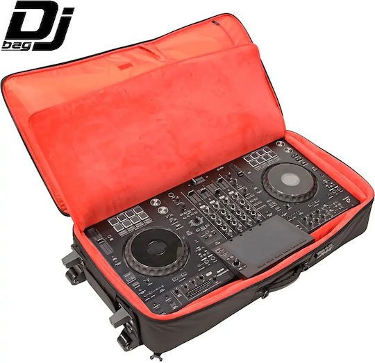 Djbag Backpack Bag Extra Large 4 Chaneel Dj Controller Wheels Pioneerdj Opus-quad Xdj Xz Rx3 Rx2 Alphatheta Xdj-az Rane Four Performer Denondj Prime4 Sc Live4 Sclive2 Roland 808