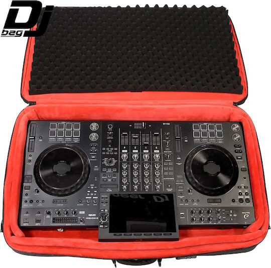 Djbag Backpack Bag Extra Large 4 Chaneel Dj Controller Wheels Pioneerdj Opus-quad Xdj Xz Rx3 Rx2 Alphatheta Xdj-az Rane Four Performer Denondj Prime4 Sc Live4 Sclive2 Roland 808