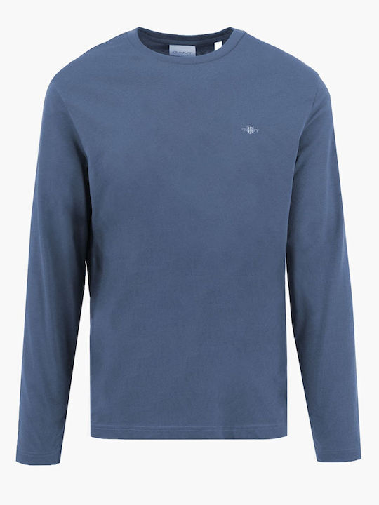 Long Sleeve Blouse Blue