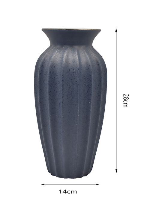 Cosmofan Διακοσμητικό Βάζο Κεραμικό 14xΥ28cm