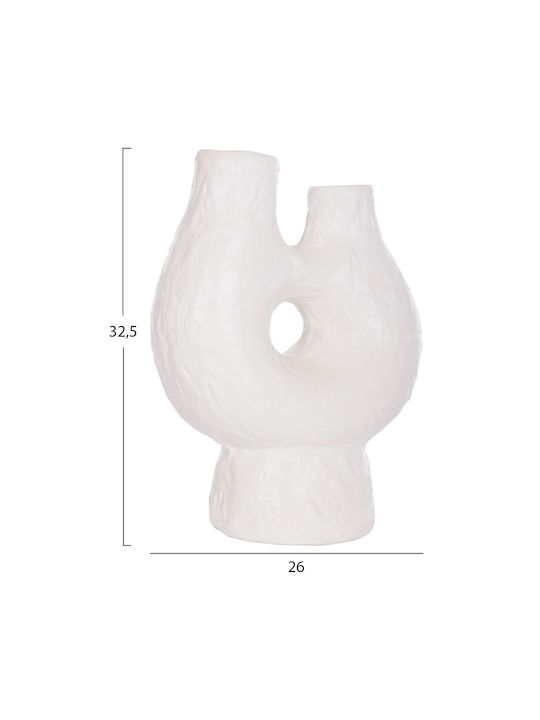 HomeMarkt Decorative Vase Namentis Orange 27x13.5x37cm