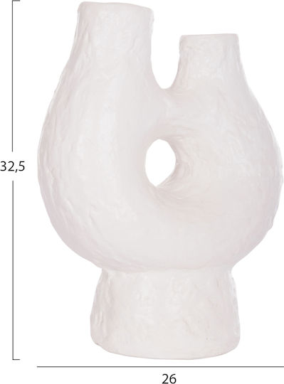 HomeMarkt Decorative Vase Namentis Orange 27x13.5x37cm