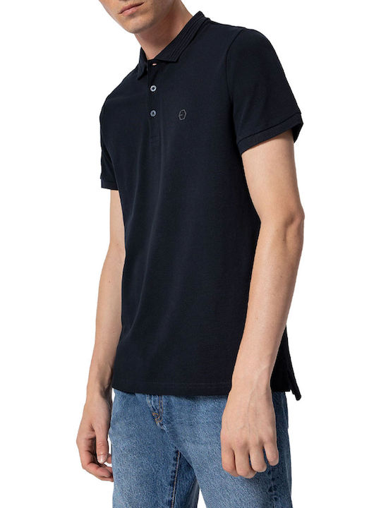 Polo Short Sleeve Blouse Blue