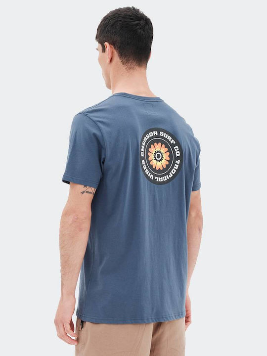 Emerson T-shirt Midnight Blue