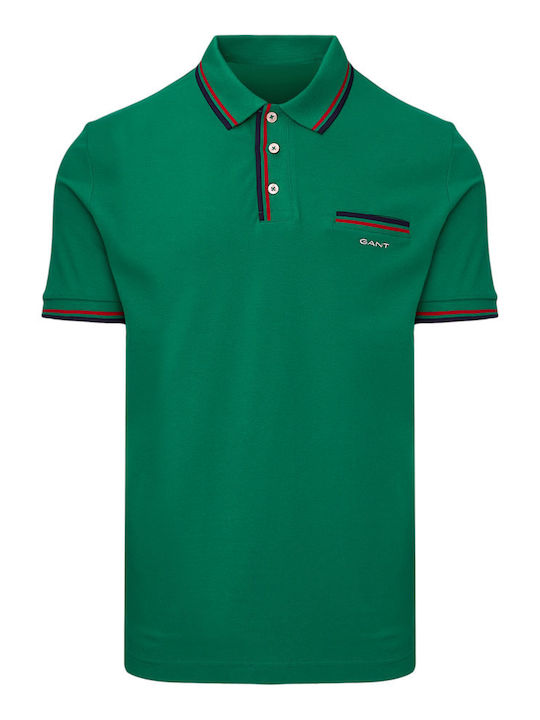 Herrenbluse Kurzarm Grüne