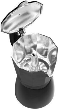 Adler Electric Stovetop Espresso Pot 9 Cups Black