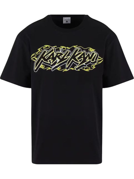Woven Signature Kani T-shirt Black
