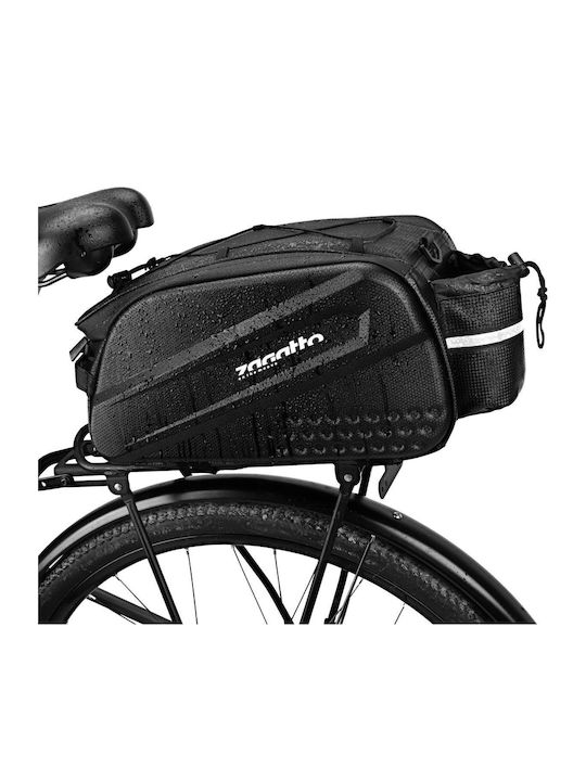 Zagatto Tăsăndă Geantă Pentru Portbagaj De Bicicletă 12l Neagră