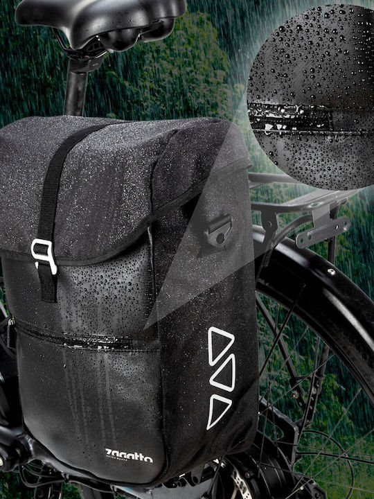 Zagatto Zagatto Rack Bag Für Fahrradtasche 18lt Schwarz