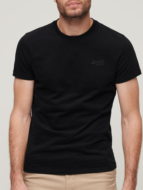 Embossed T-shirt Black