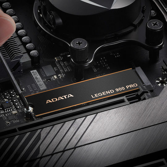 Adata Legend 900 Pro SSD 2TB Тип M.2 с Връзка PCI Express 4.0 Съвместим с PlayStation 5 SLEG-900P-2TCS