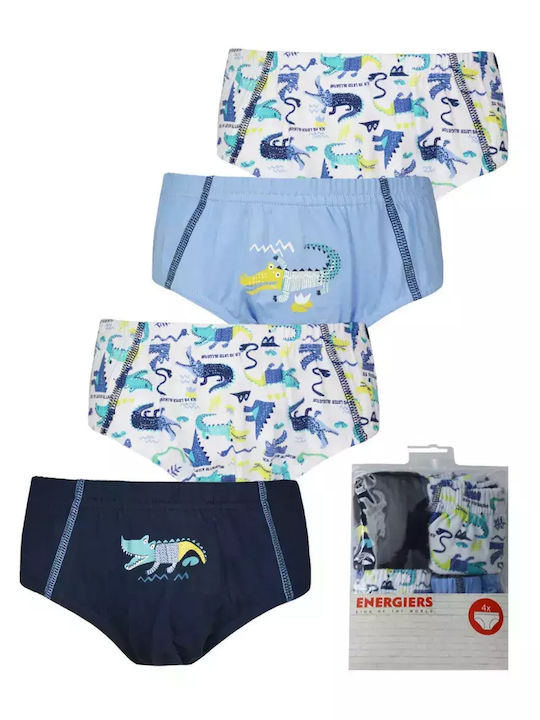 Energiers Crocodile Slip Set Kids' Set with Briefs Multicolour