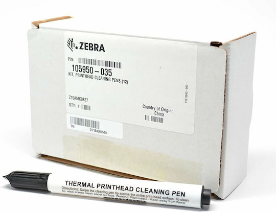Στυλό Καθαρισμού Zebra Κεφαλή Εκτύπωσης 105950-035