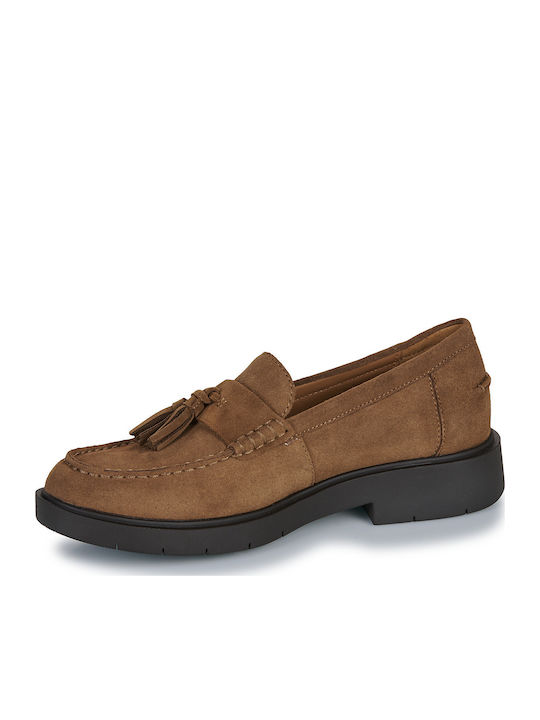 D Spherica Ec1 C Women's Moccasins in Brown Color