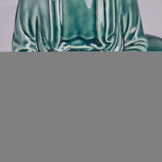 Balance Tabletop Decor Buddha Fountain Green Green Diameter 21cm X Height 24cm