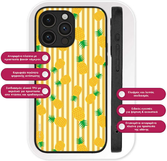 Handyhülle Sonique Fruit Series Motorola Moto G73 5G Ananas 01