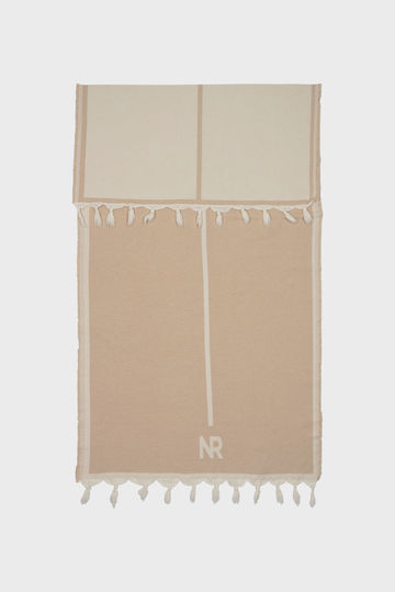 Nadia Rapti Strandtuch Baumwolle Beige