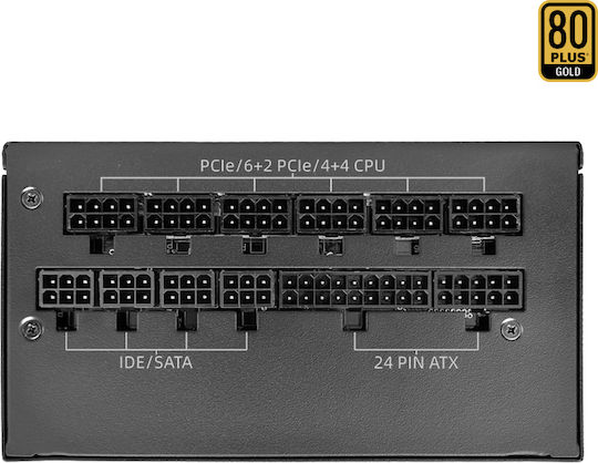 Leadway LWP-1000GM 1000W Black Computer Power Supply Full Modular 80 Plus Gold